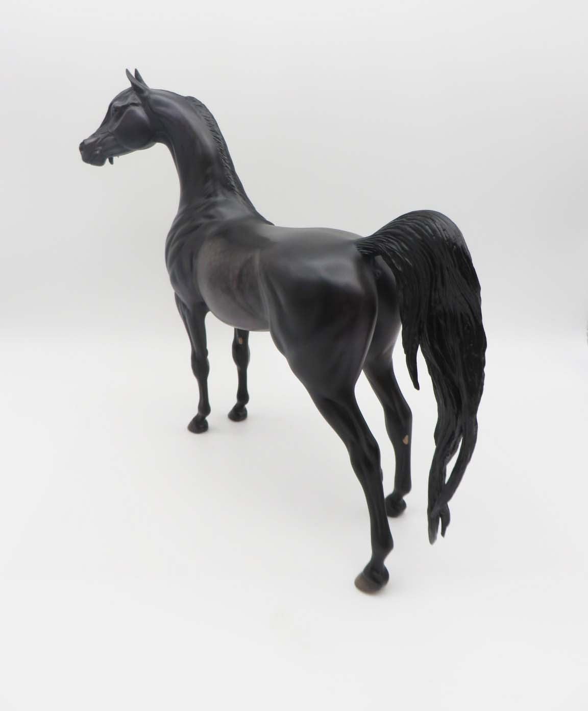 Thorne- OOAK -Dapple Black Arabian- By Caroline Boydston Best Offer 3/27/23