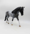 Thunder In The Rain - OOAK - Lacy Blue Roan Irish Draught By Ellen Robbins - Best Offers 2/20/23
