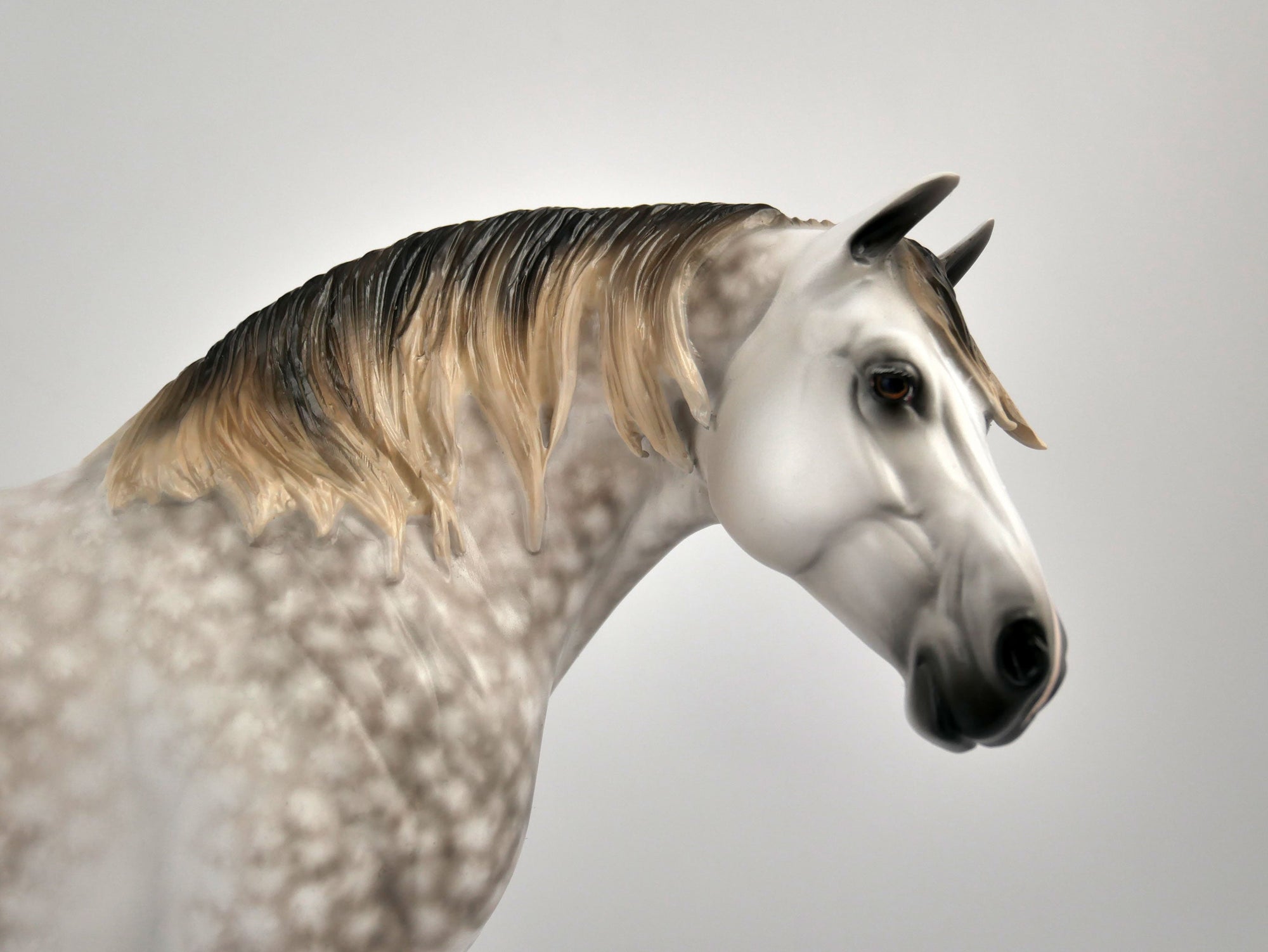 TIBBY-OOAK DAPPLE GREY BUNNY BY SHERYL LEISURE 11/17/20