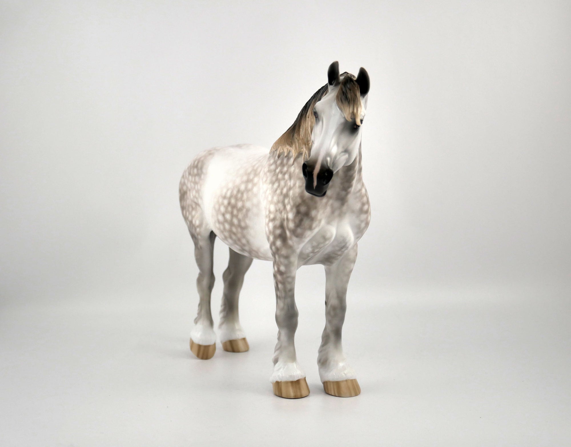 TIBBY-OOAK DAPPLE GREY BUNNY BY SHERYL LEISURE 11/17/20