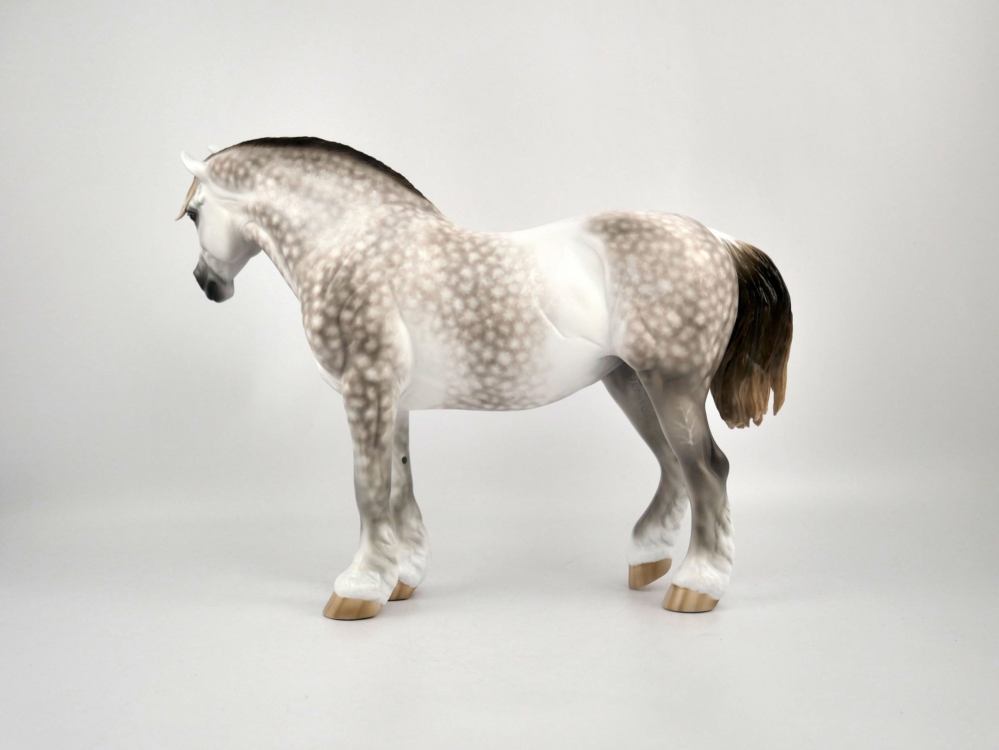 TIBBY-OOAK DAPPLE GREY BUNNY BY SHERYL LEISURE 11/17/20