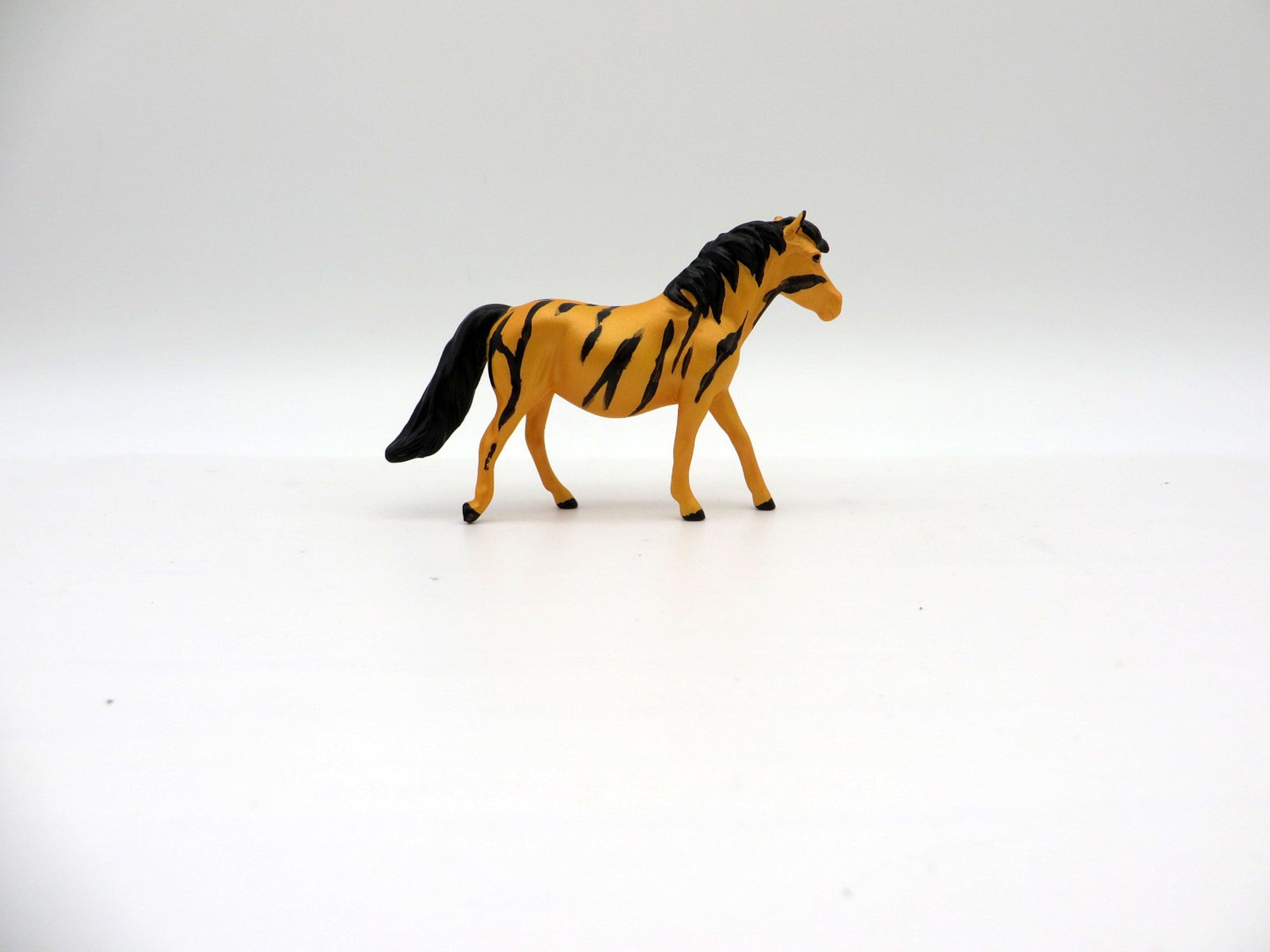 Tiger Tail-OOAK Pony Chip Painted By Ellen Robbins  NICM-7/23/21