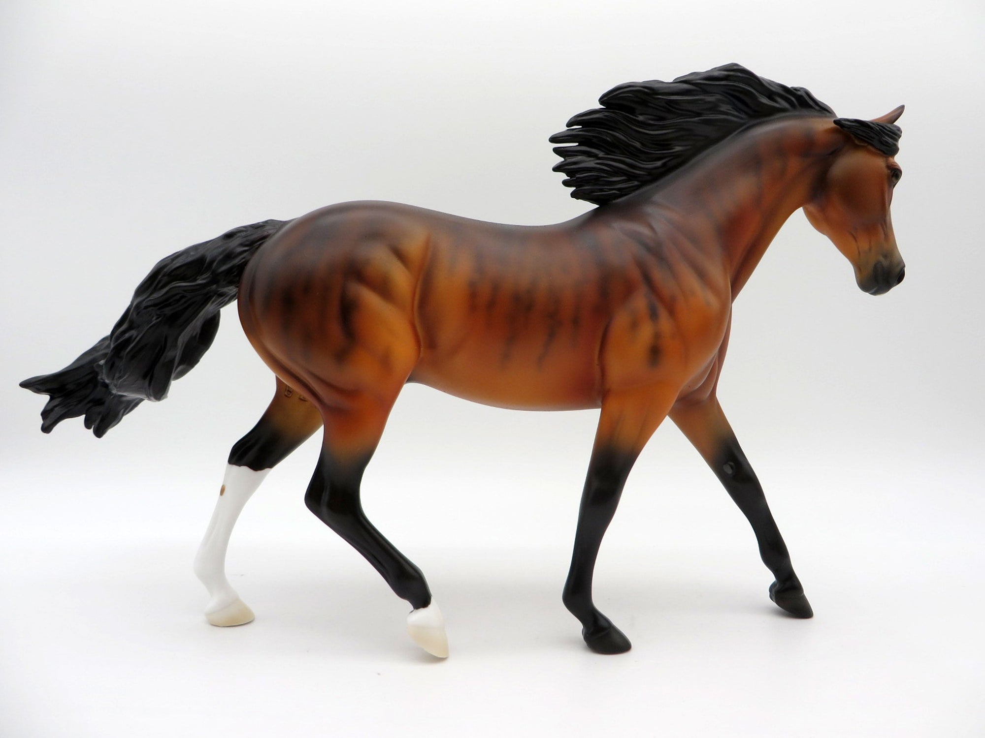 Tiger- LE-5 Brindle Pony Painted By Ellen Robbins  EQ 21