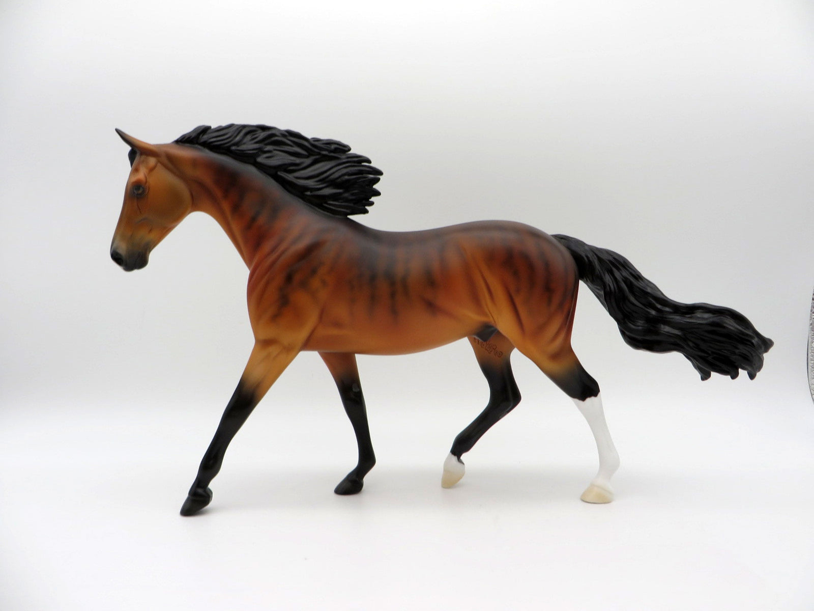 Tiger- LE-5 Brindle Pony Painted By Ellen Robbins  EQ 21