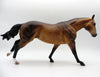 Tigris-OOAK Dapple Bay Running Stock Horse By Caroline Boydston 5/17/21