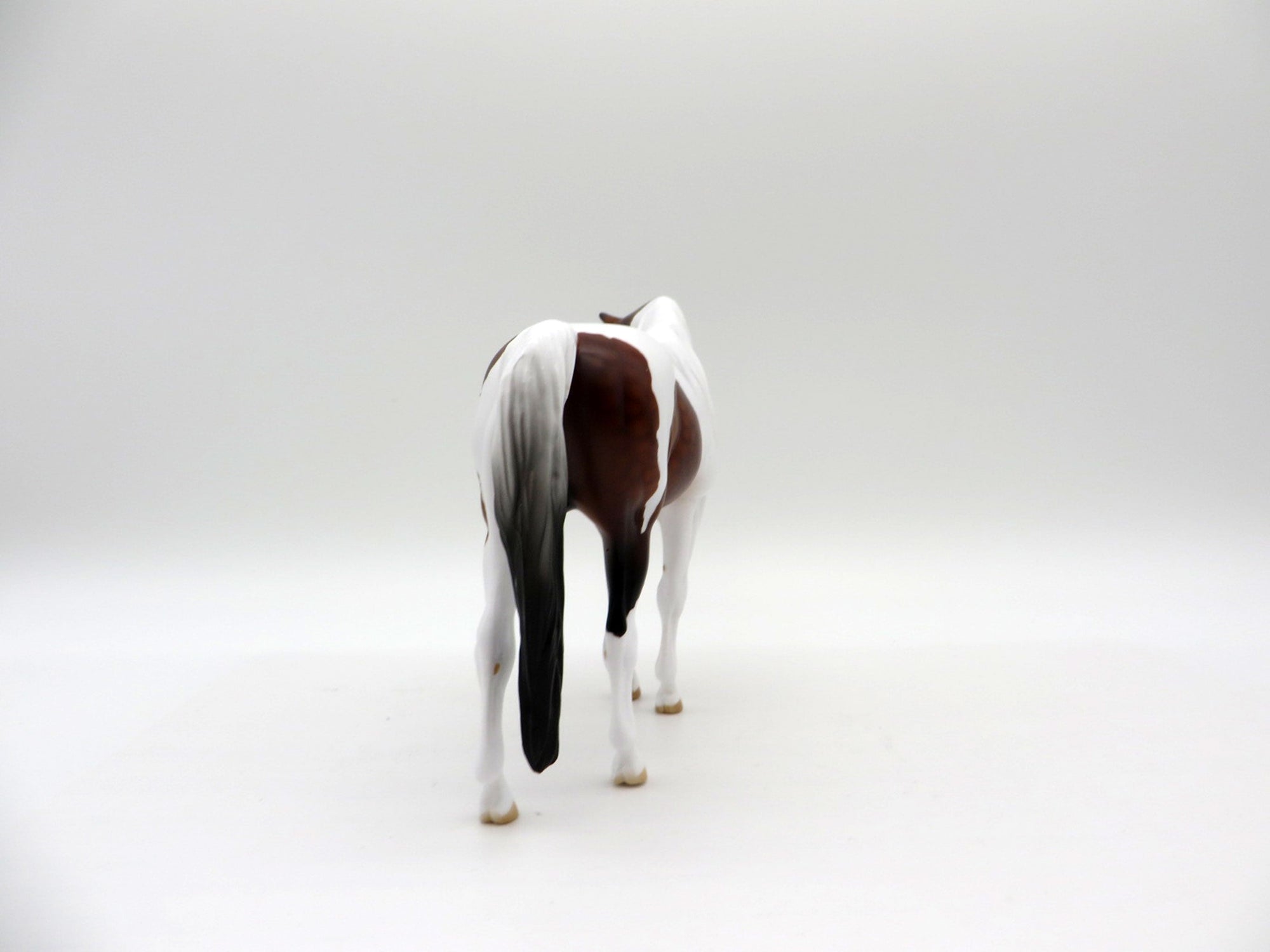 Tilly-OOAK Bay Arabian Mare Pebbles Painted by Audrey Dixon EQ 21