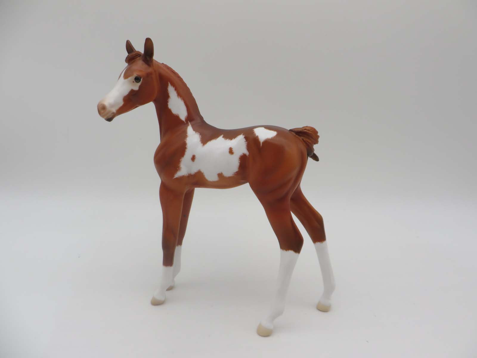 Tilly -OOAK Chestnut Tobiano Foal by Angela Marleau P&C 23