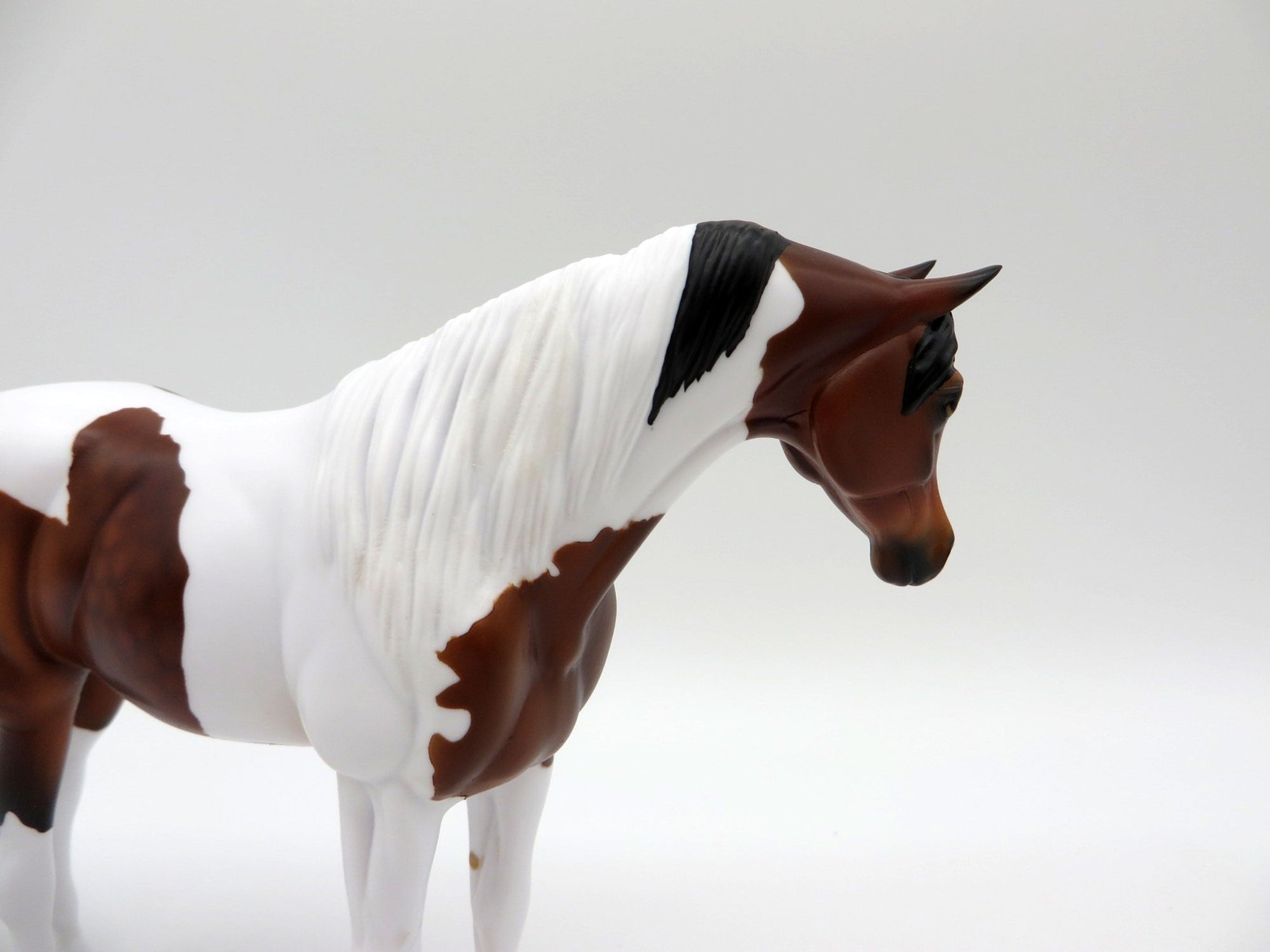 Tilly-OOAK Bay Arabian Mare Pebbles Painted by Audrey Dixon EQ 21
