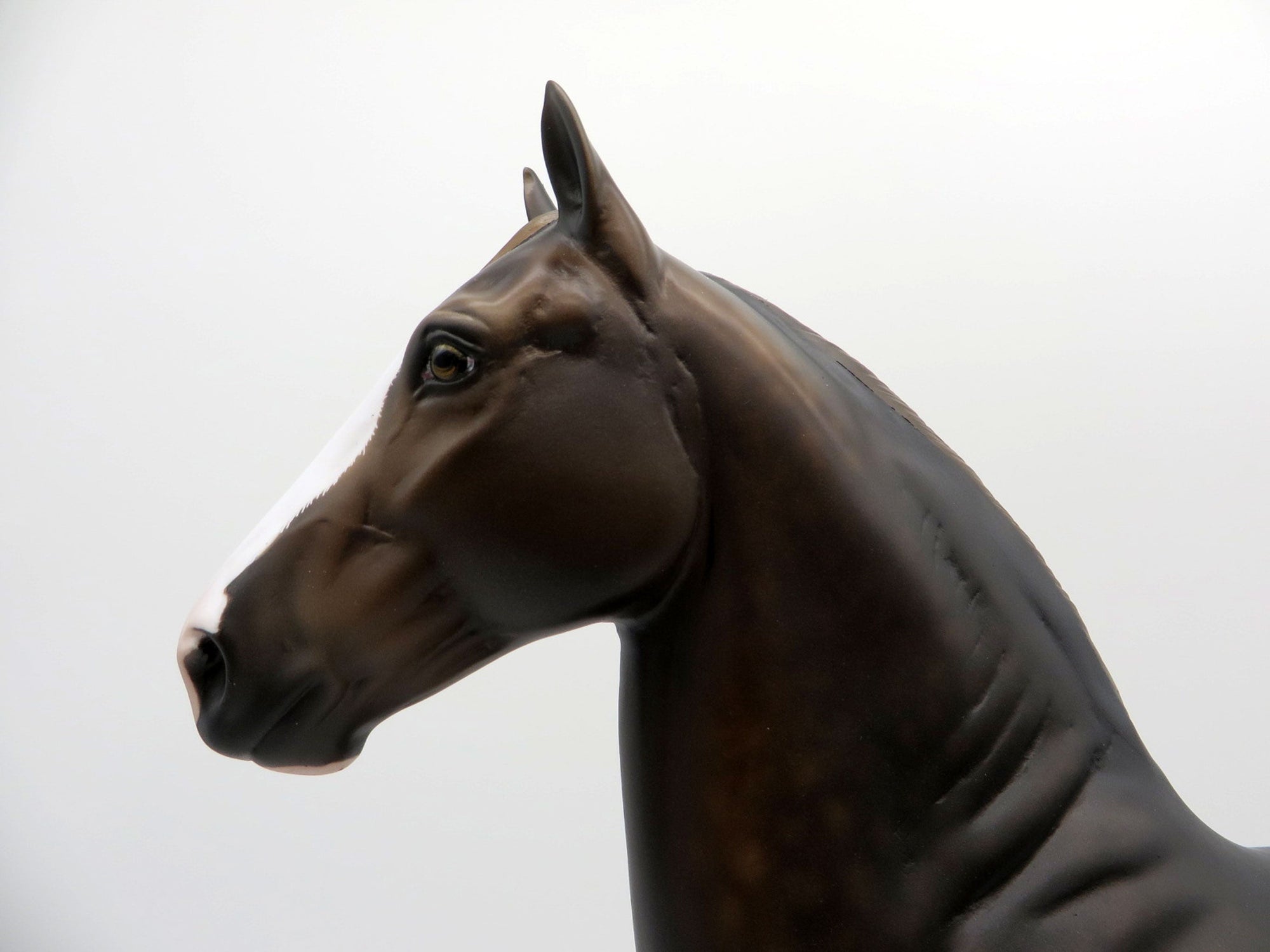 Tilt A Whirl-OOAK Chestnut Trotting Drafter Painted By Sheryl Leisure  5/24/21