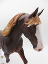 Timeless - OOAK - Dappled Chestnut Irish Draught by Sheryl Leisure - Best Offers 4/3/23