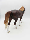 Timeless - OOAK - Dappled Chestnut Irish Draught by Sheryl Leisure - Best Offers 4/3/23