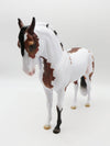Tinsel - LE 30 - Bay Frame Overo Andalusian By Ashley Palmer - Christmas Tails 2022 - CT22