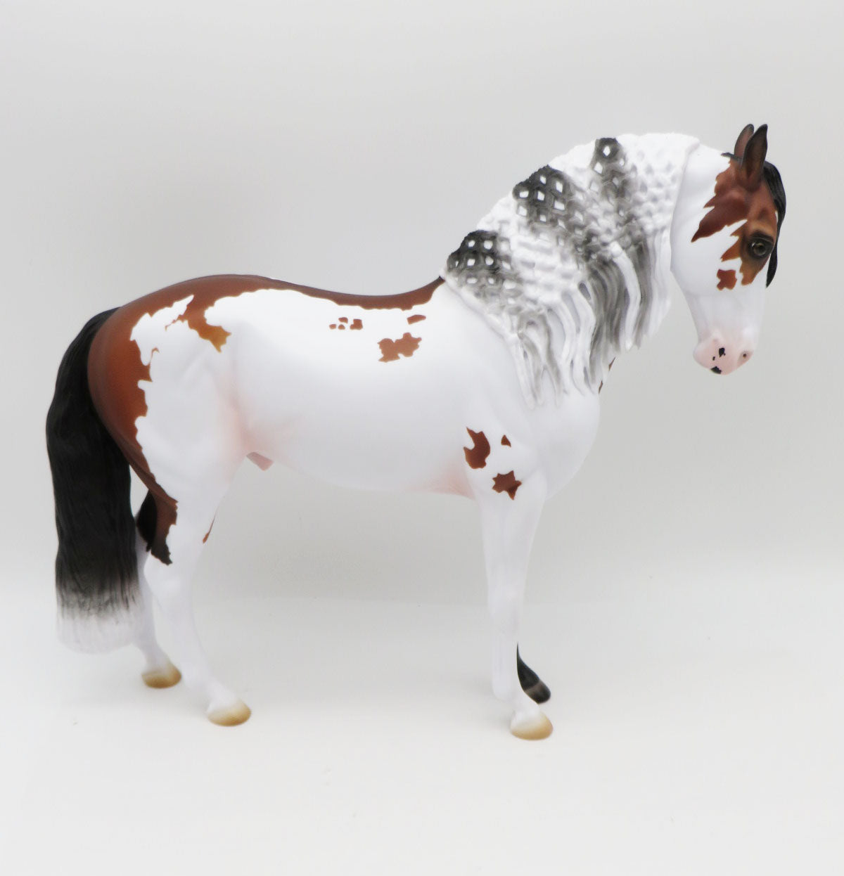 Tinsel - LE 30 - Bay Frame Overo Andalusian By Ashley Palmer - Christmas Tails 2022 - CT22