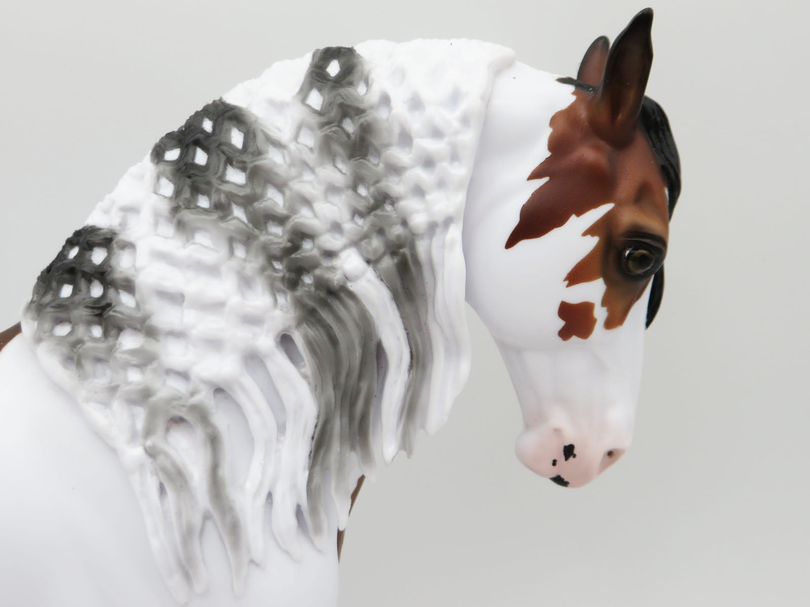 Tinsel - LE 30 - Bay Frame Overo Andalusian By Ashley Palmer - Christmas Tails 2022 - CT22