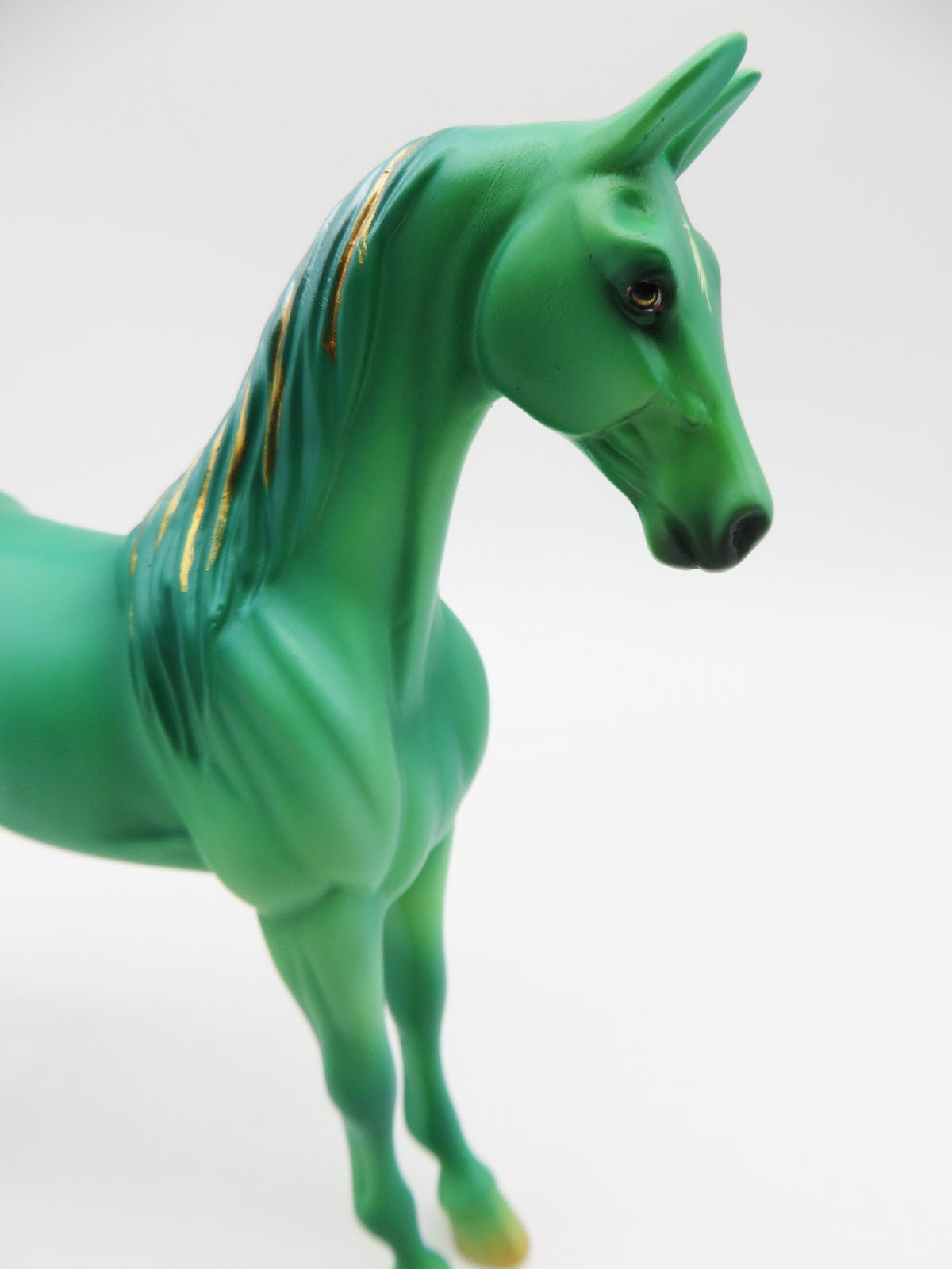 Tinsel Towne - OOAK - OOAK Christmas Decorator Pebble Saddlebred By Ashley Palmer - Christmas Tails 2022 - CT22