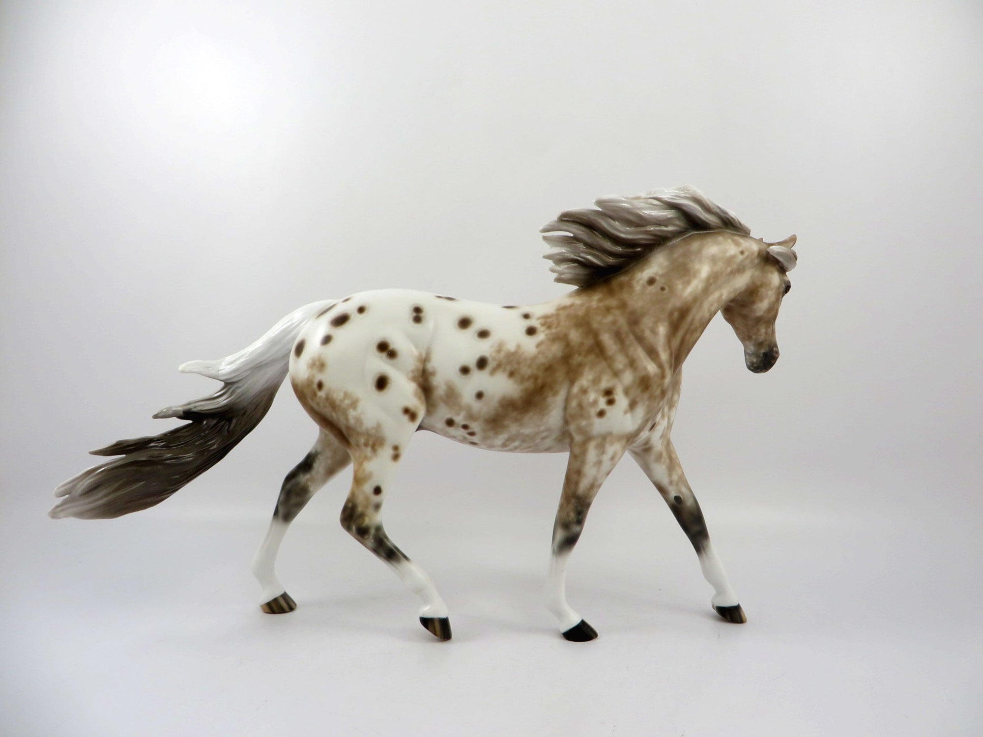 Titan-OOAK Bay Appaloosa Pony Painted By Sheryl Leisure 2/21