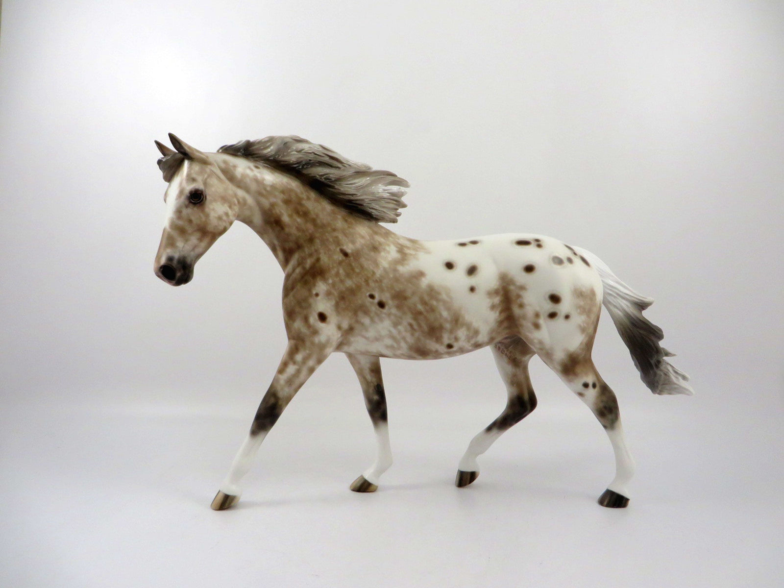 Titan-OOAK Bay Appaloosa Pony Painted By Sheryl Leisure 2/21