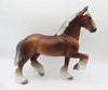 Toast - OOAK - Chestnut Trotting Drafter By Jess Hamill - P&amp;C 23