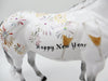 Toasts At Midnight - OOAK - Decorator Happy New Years Ideal Stock Horse by Dawn Quick - Best Offers 1/3/23