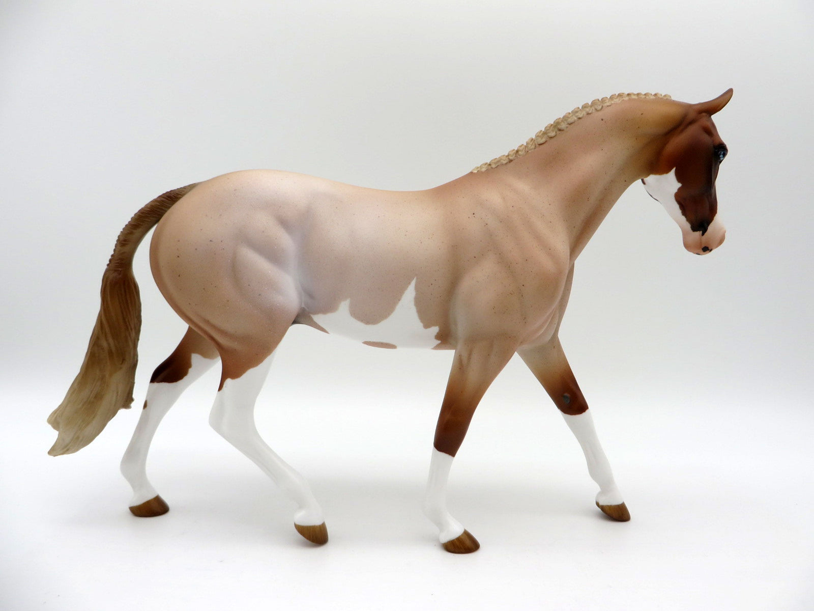 Tobias-OOAK Chestnut Roan Pony SHCF 2021