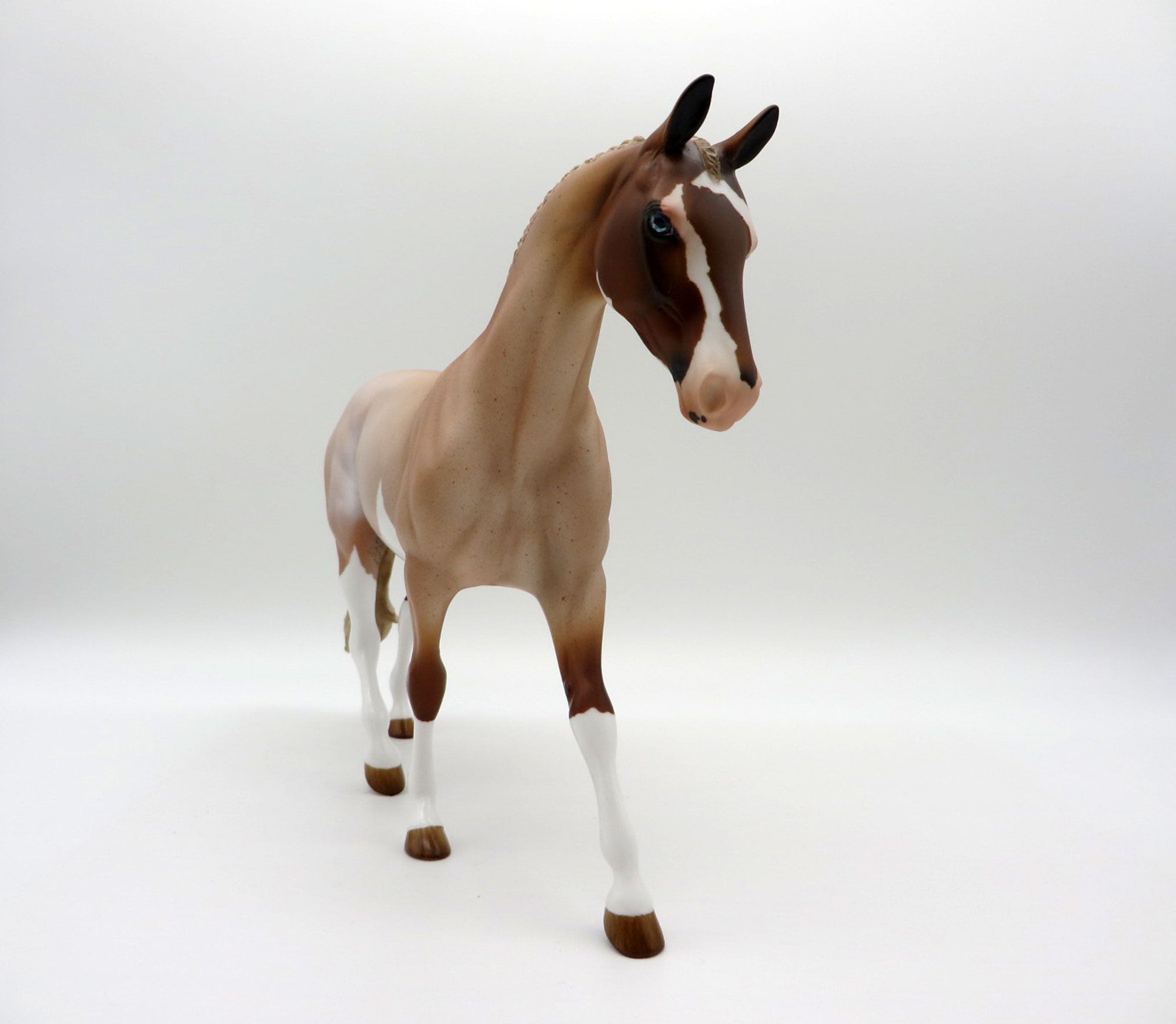 Tobias-OOAK Chestnut Roan Pony SHCF 2021
