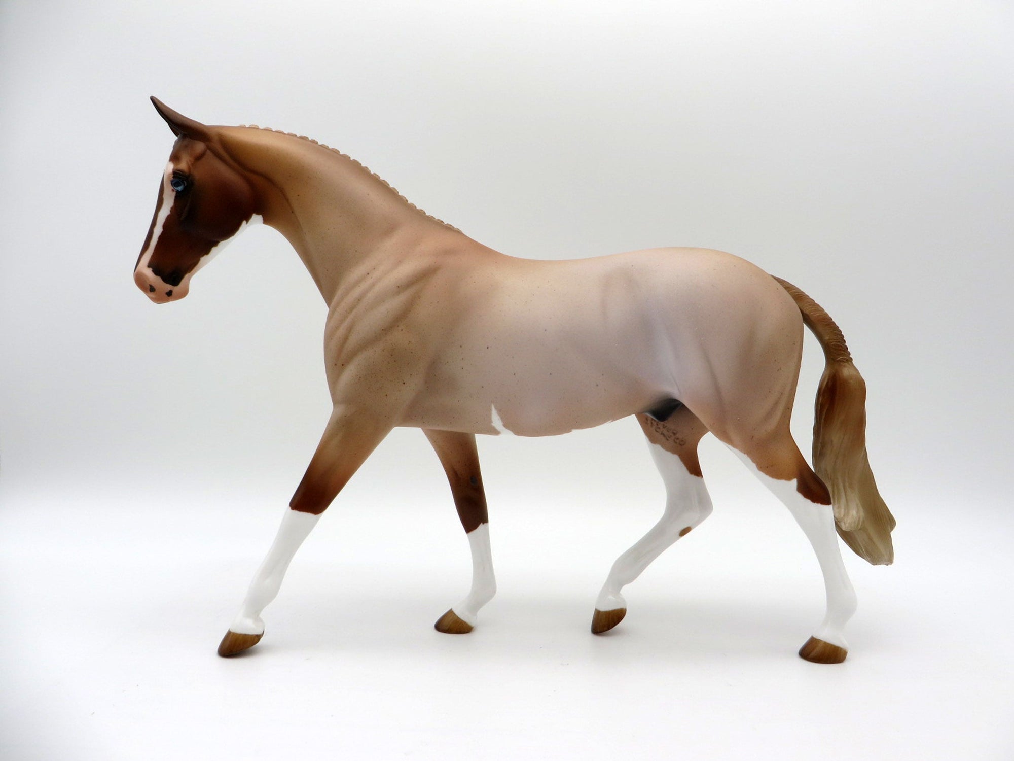 Tobias-OOAK Chestnut Roan Pony SHCF 2021