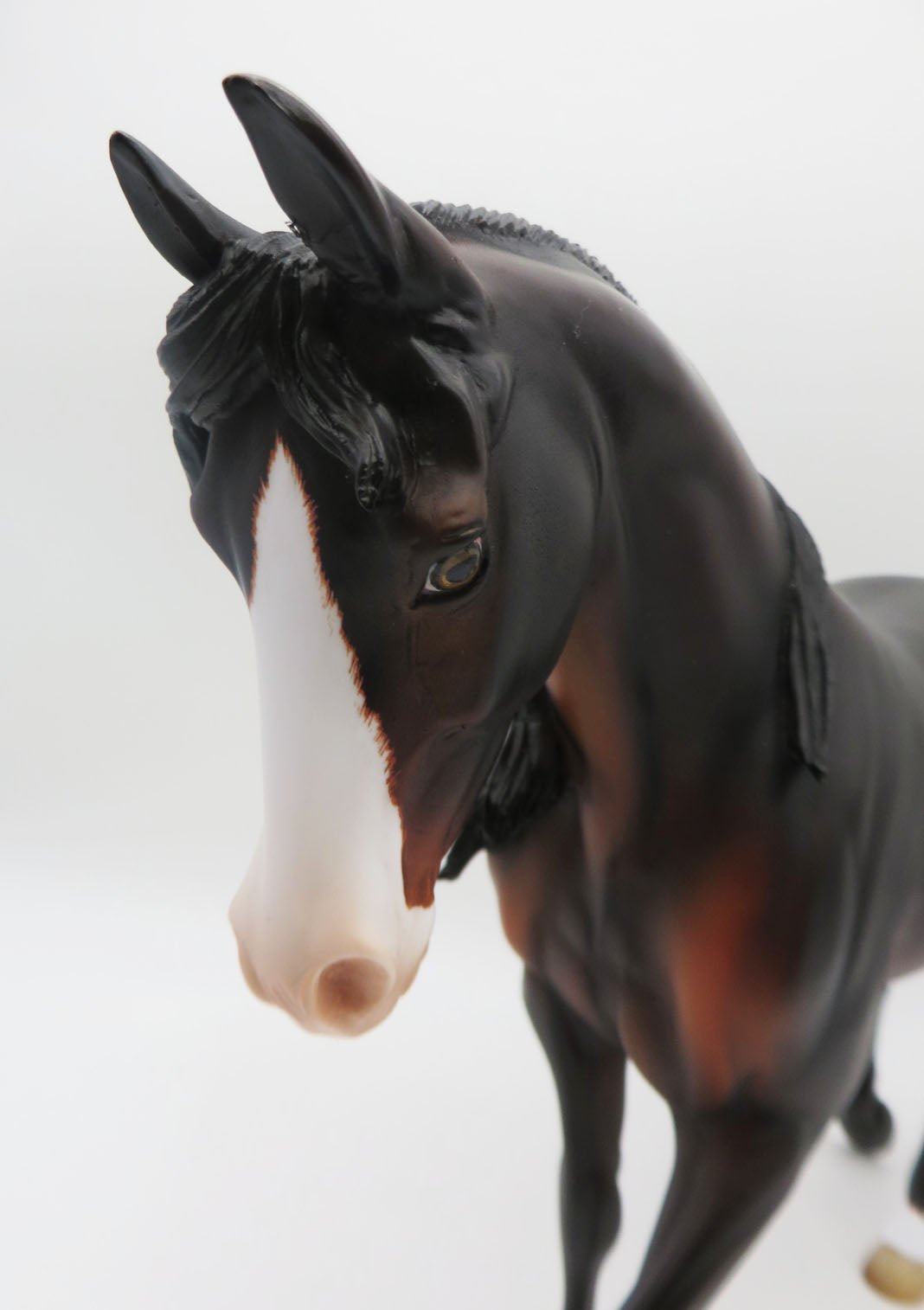 Tobias - OOAK - Dappled Dark Bay Thoroughbred by Angela Marleau- Best Offers 3/6/23