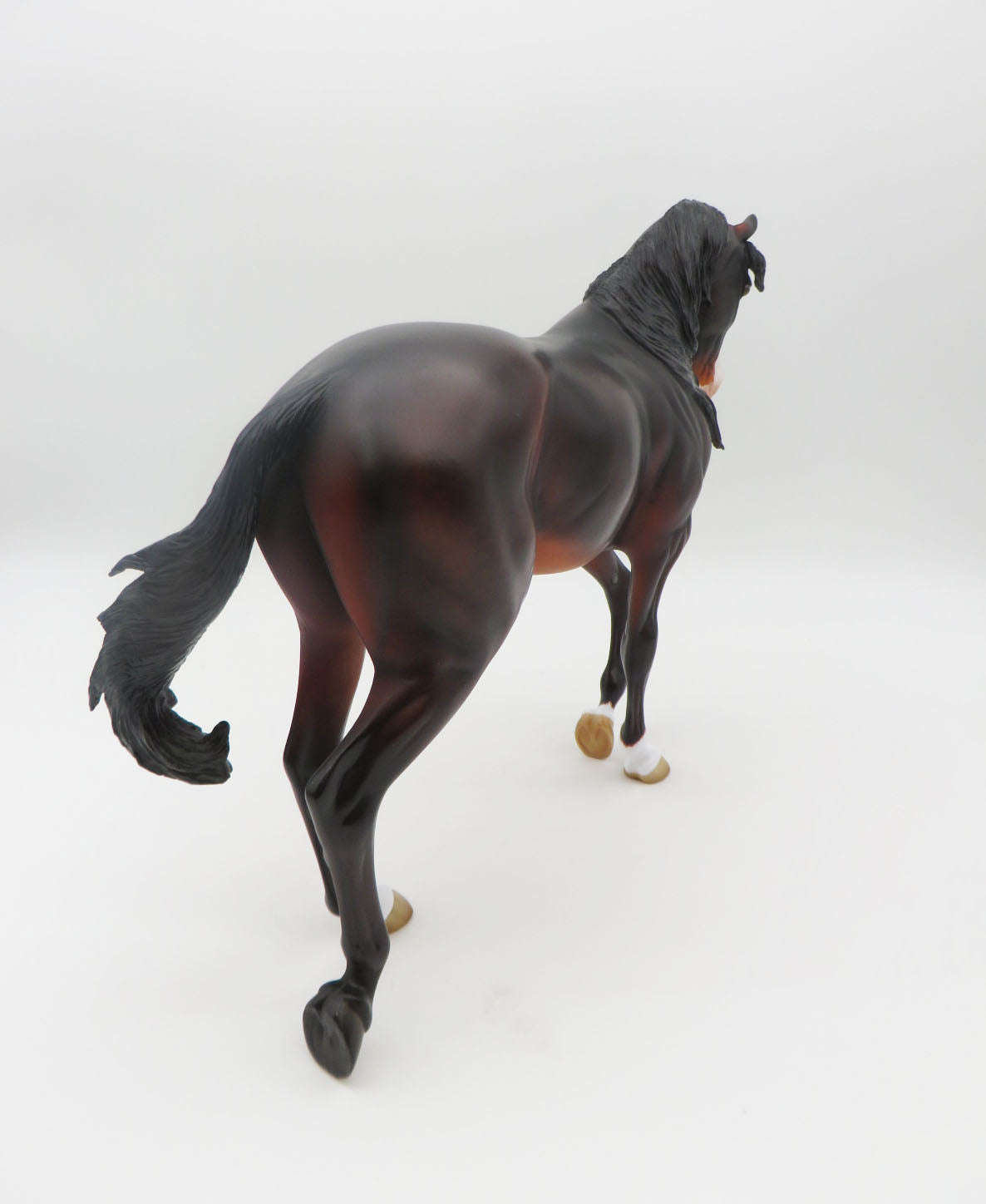 Tobias - OOAK - Dappled Dark Bay Thoroughbred by Angela Marleau- Best Offers 3/6/23