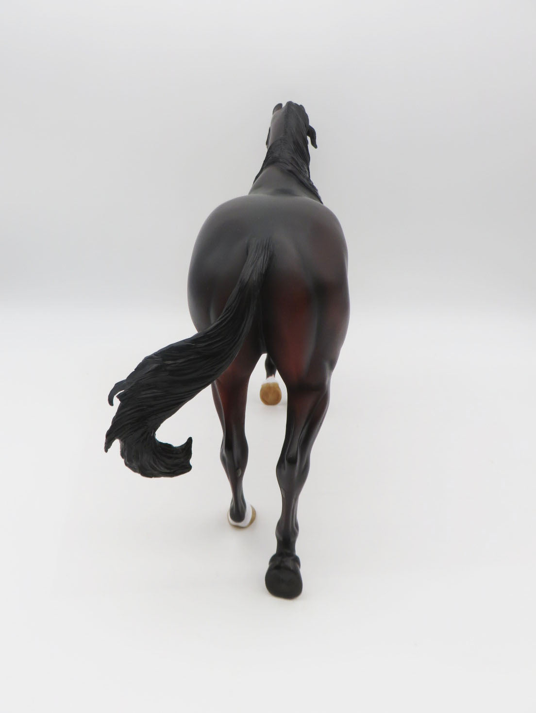 Tobias - OOAK - Dappled Dark Bay Thoroughbred by Angela Marleau- Best Offers 3/6/23