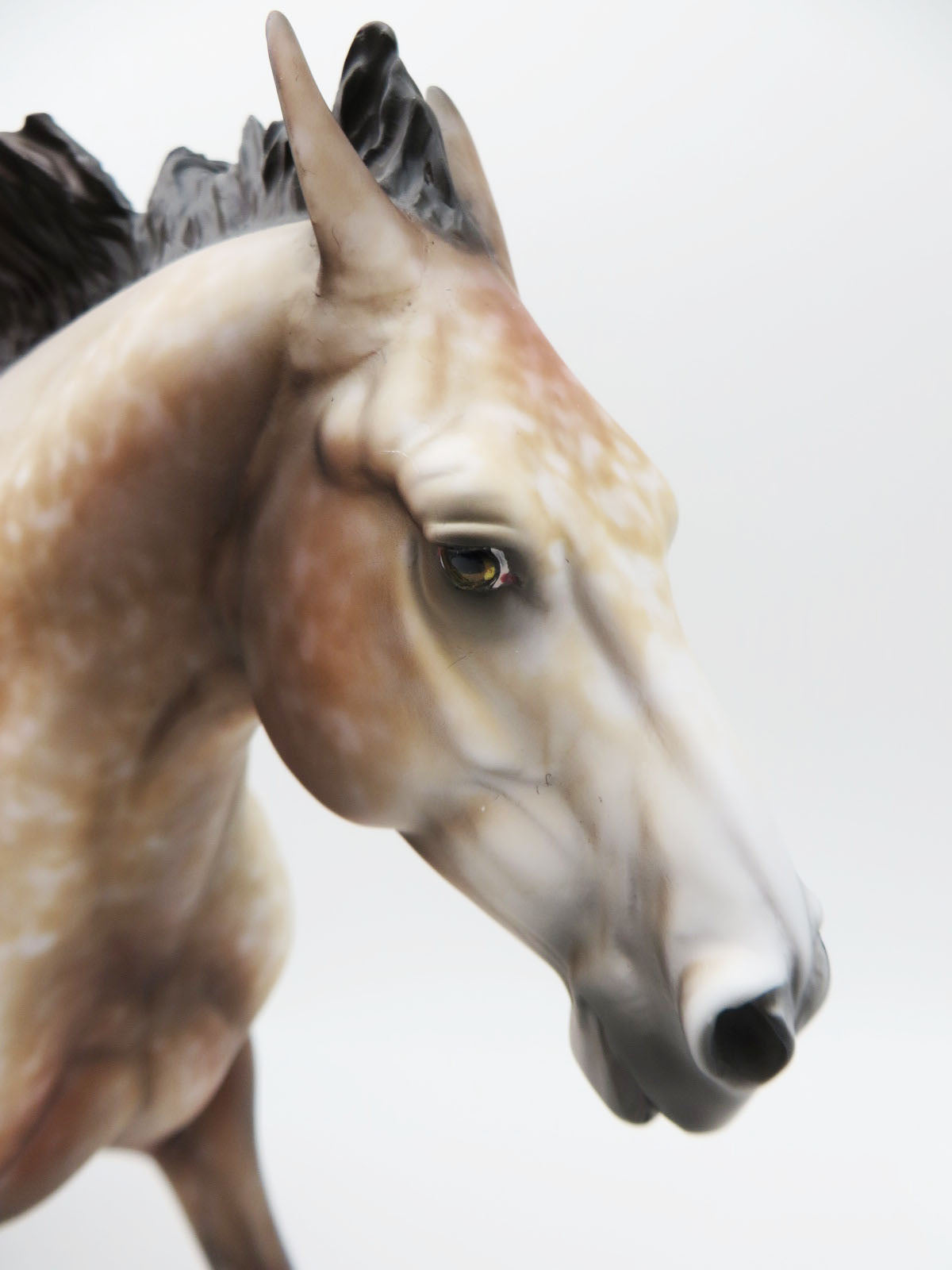 Toboggan - BEST OFFER - OOAK - Roan Heavy Draft Horse By Al Katt - Christmas Tails 2022 - CT22