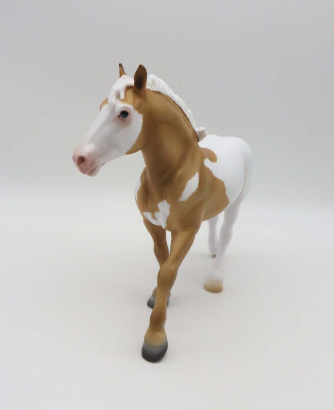 Tom Sawyer - Palomino Splash Overo Pebble Draft By Ashley Palmer - Classical Literature Series 2023 4/21/23 CL23