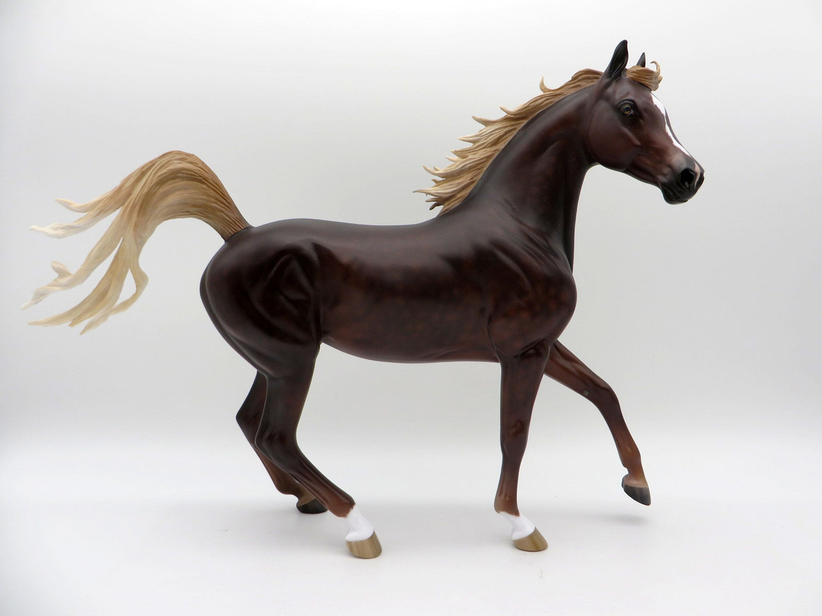 Toni-OOAK Chestnut Arabian  Painted by Sheryl Leisure  EQ 21
