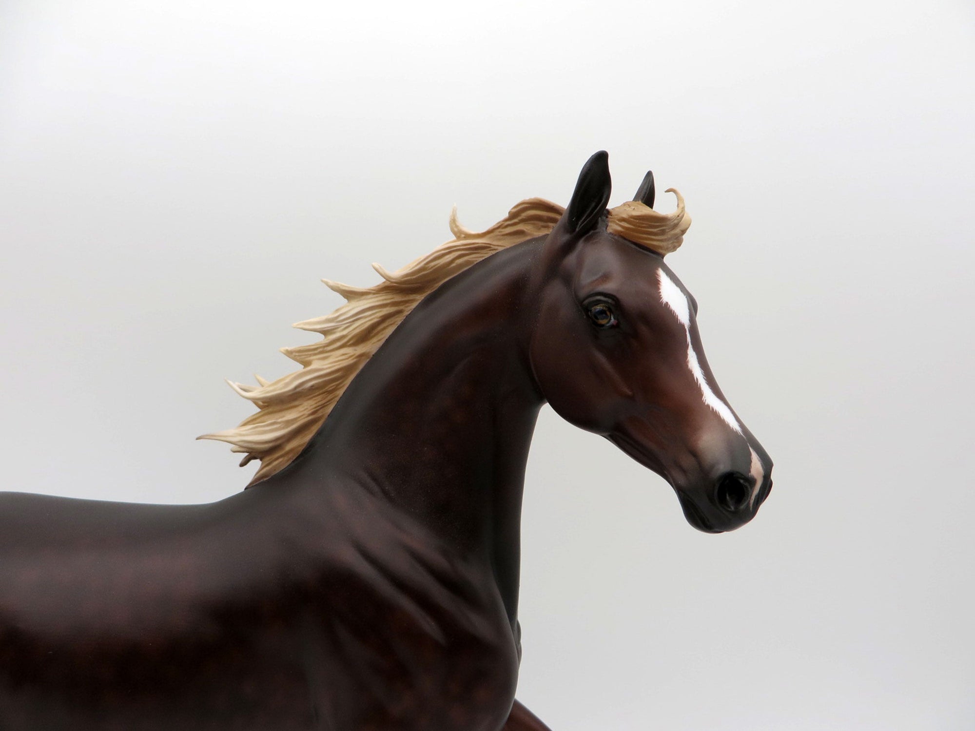 Toni-OOAK Chestnut Arabian  Painted by Sheryl Leisure  EQ 21