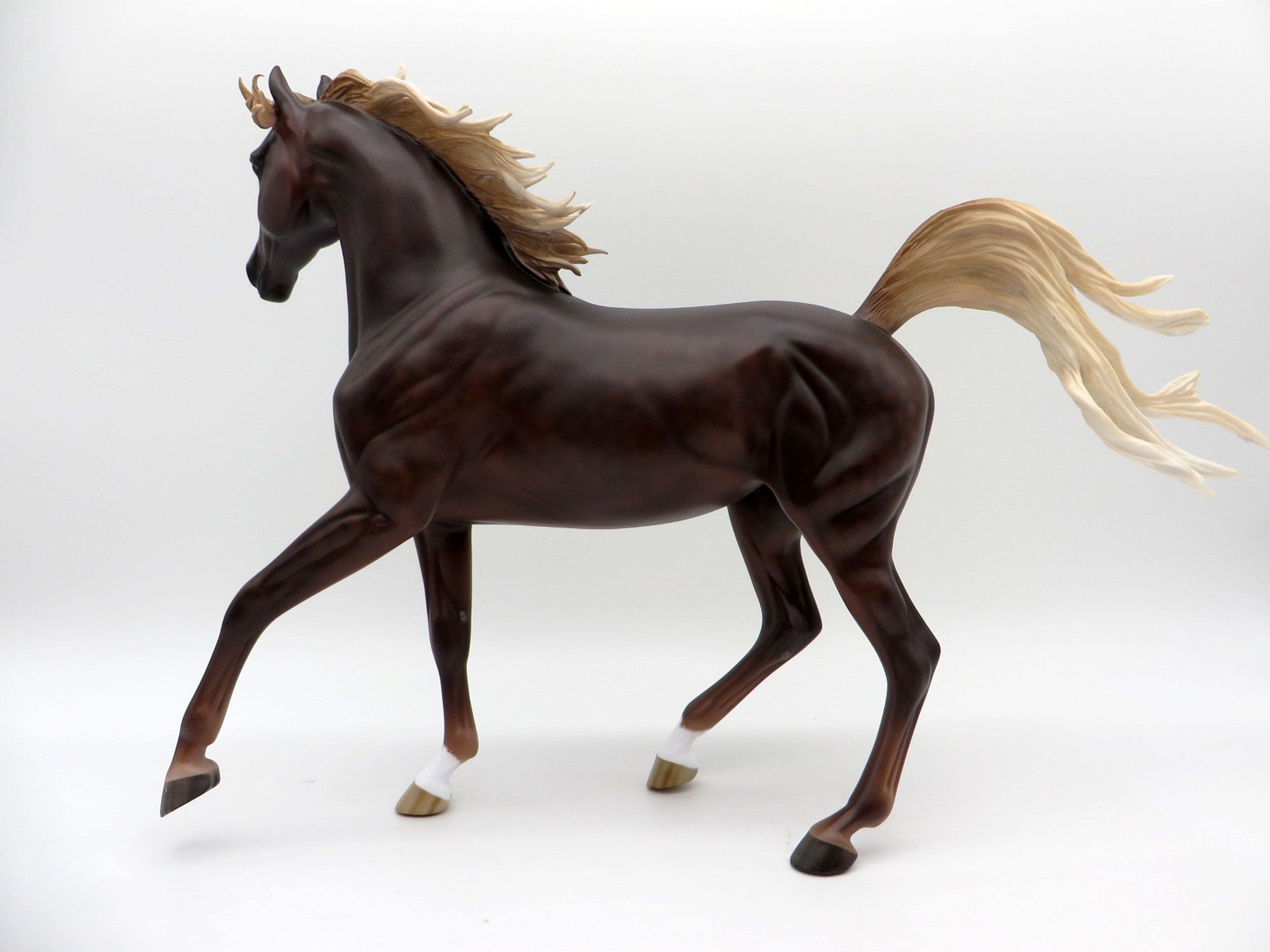 Toni-OOAK Chestnut Arabian  Painted by Sheryl Leisure  EQ 21