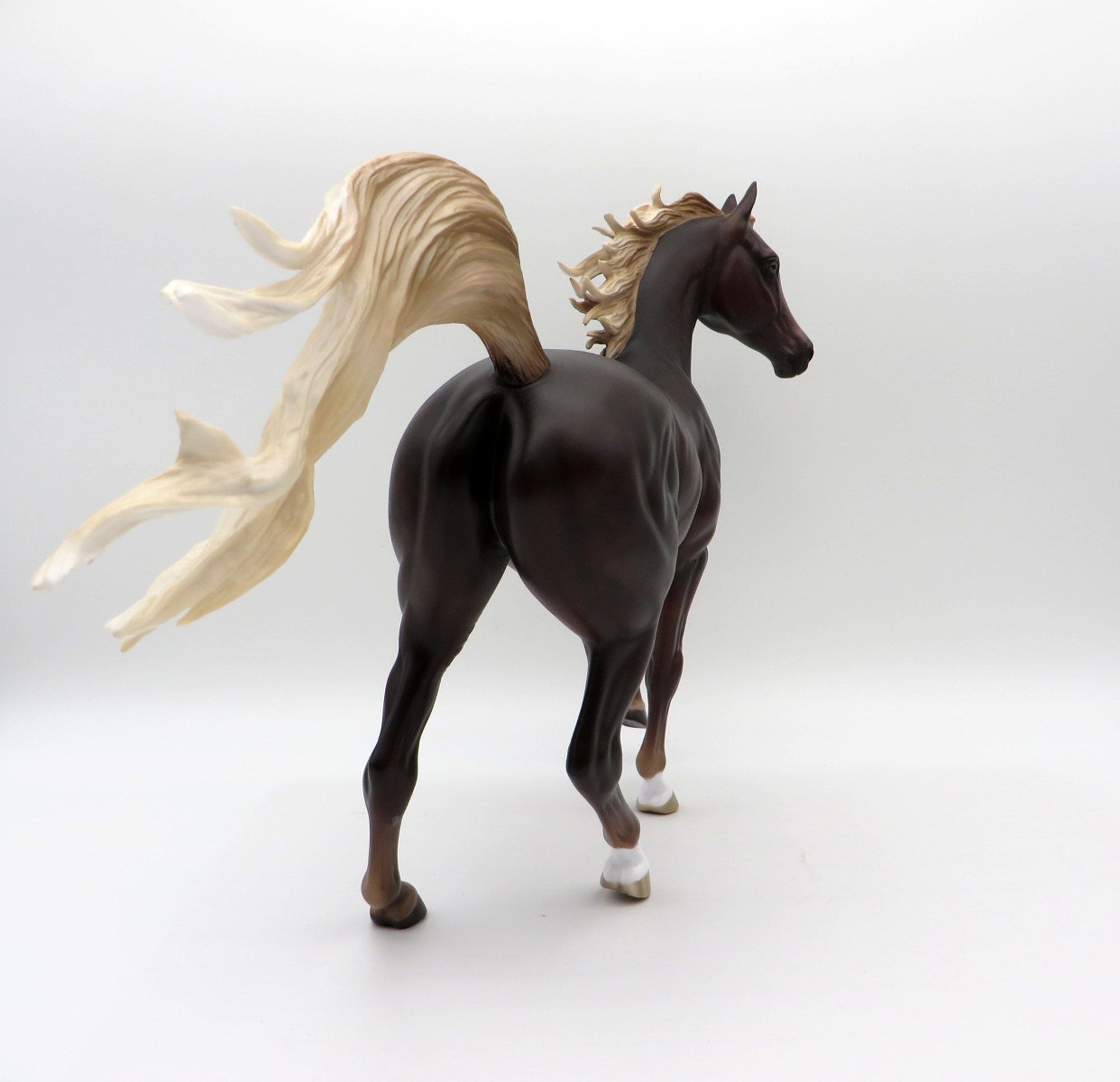 Toni-OOAK Chestnut Arabian  Painted by Sheryl Leisure  EQ 21