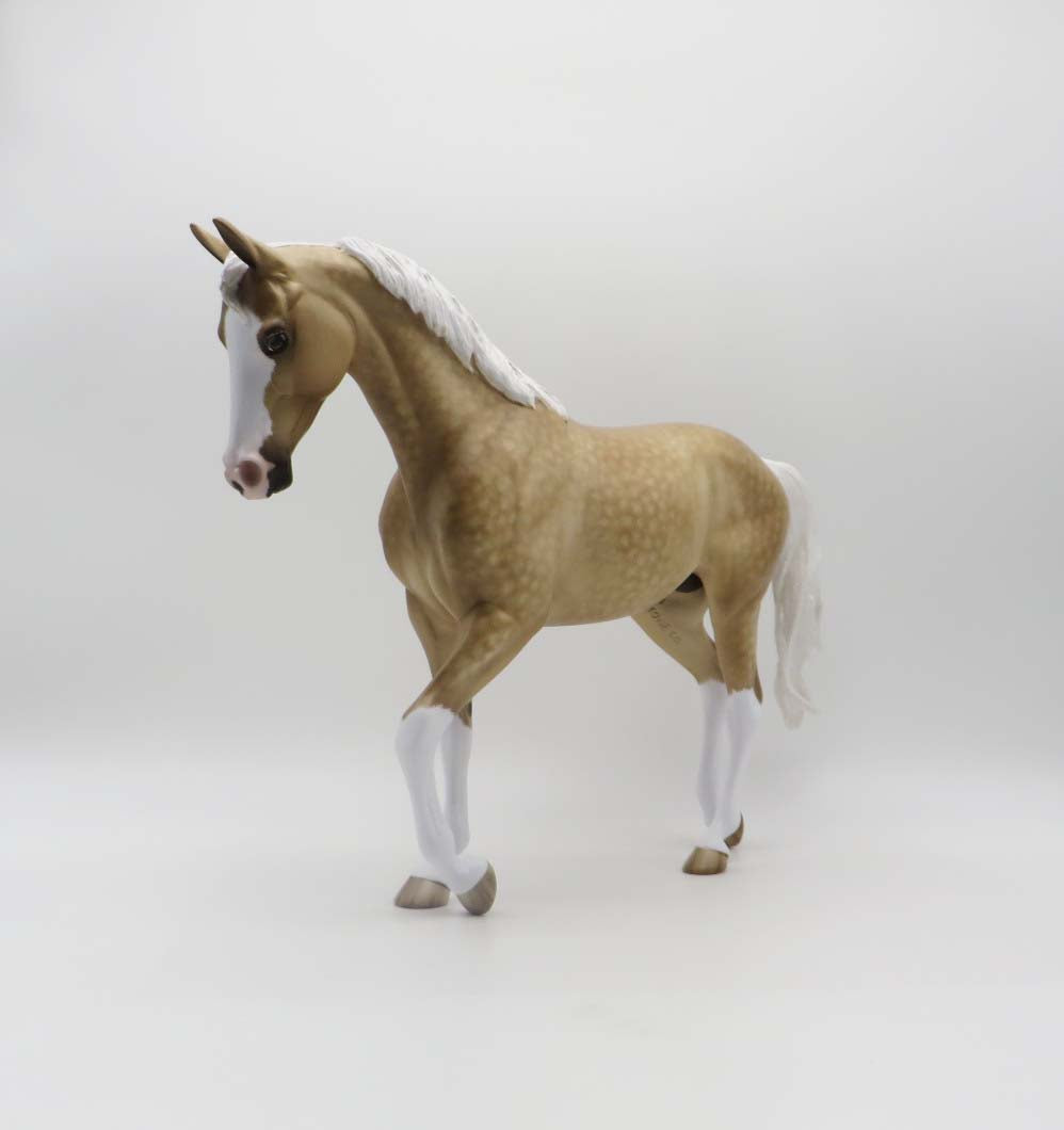 Topaze - OOAK - Dappled Palomino Thoroughbred by Sheryl Leisure - Best Offers 4/3/23