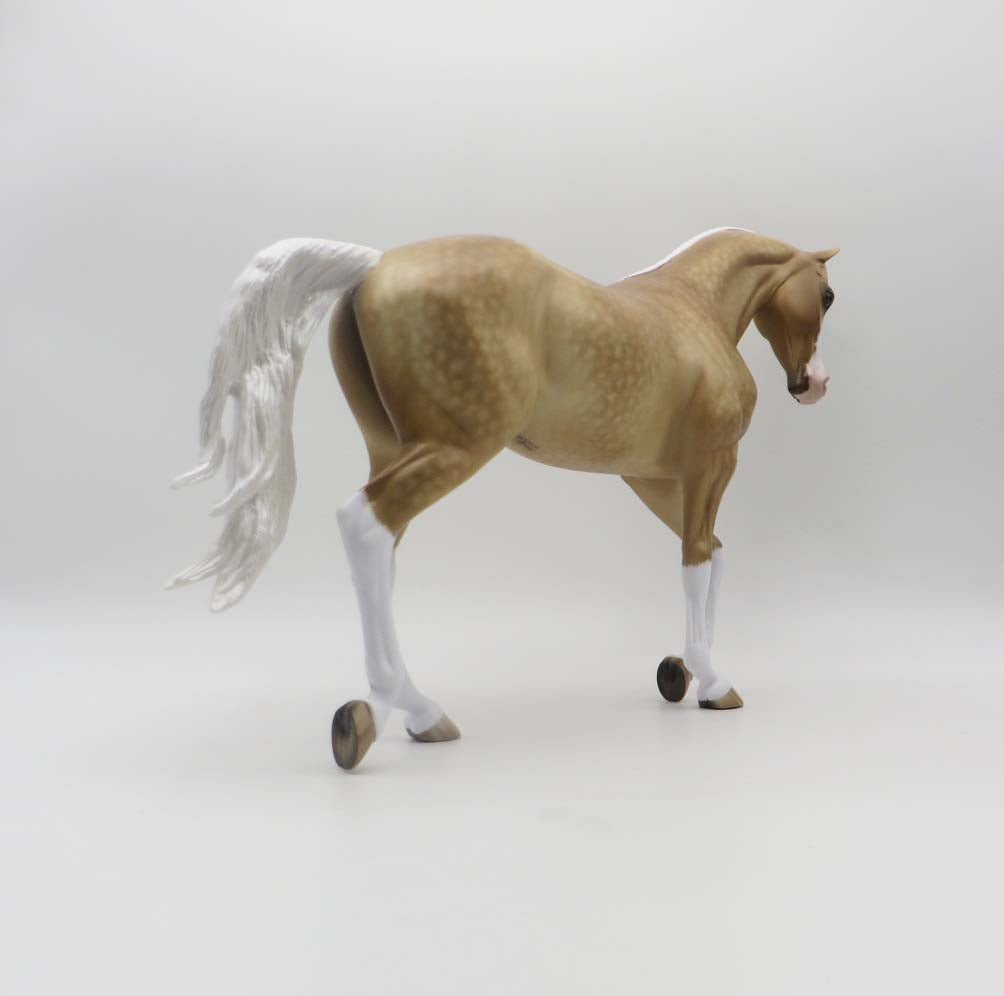 Topaze - OOAK - Dappled Palomino Thoroughbred by Sheryl Leisure - Best Offers 4/3/23