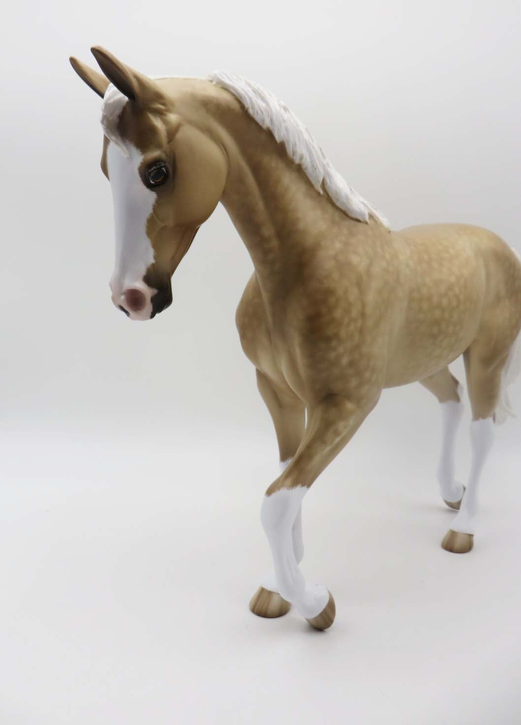 Topaze - OOAK - Dappled Palomino Thoroughbred by Sheryl Leisure - Best Offers 4/3/23