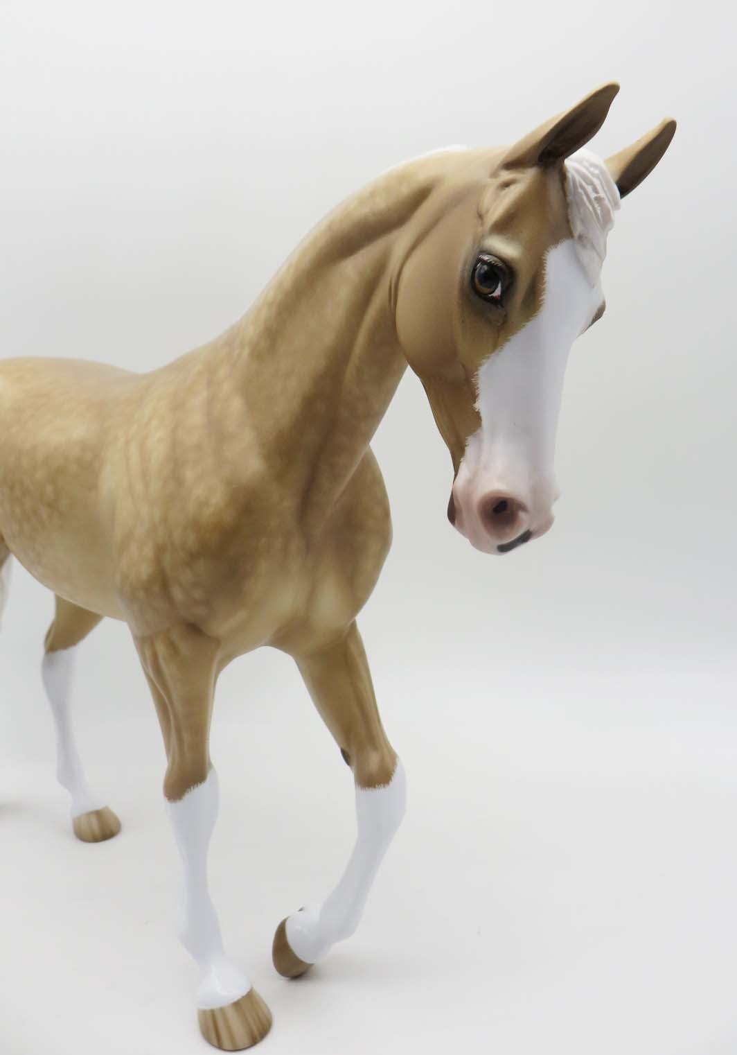 Topaze - OOAK - Dappled Palomino Thoroughbred by Sheryl Leisure - Best Offers 4/3/23