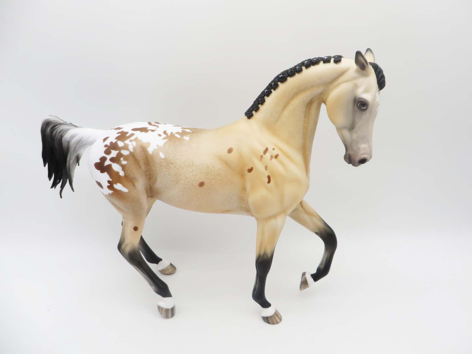 Topenga-OOAK Buckskin Ara-Loosa Mare By Myla Pearce Best Offer 5/15/23