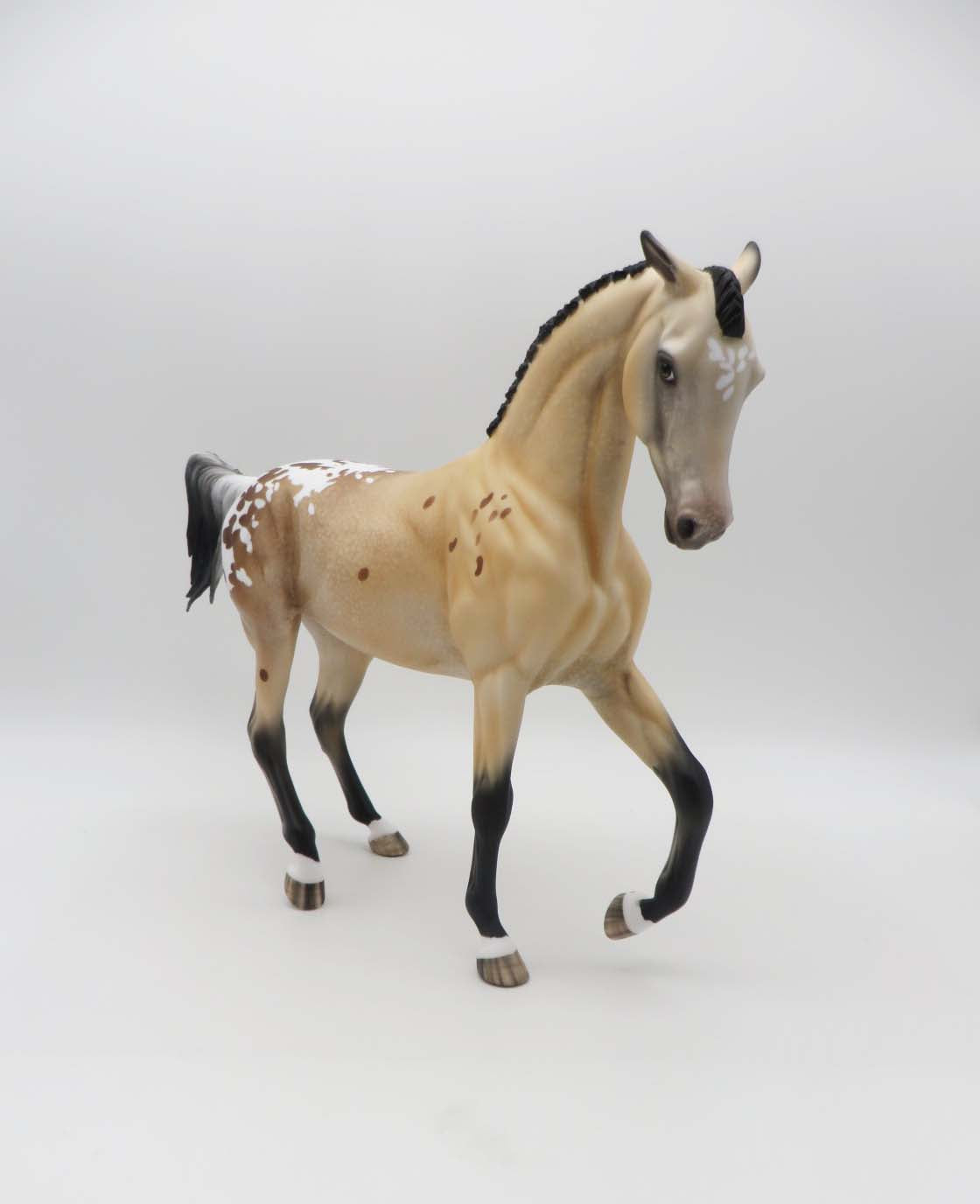 Topenga-OOAK Buckskin Ara-Loosa Mare By Myla Pearce Best Offer 5/15/23