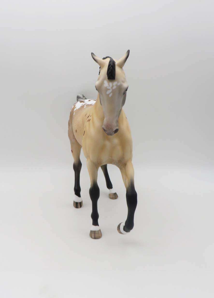 Topenga-OOAK Buckskin Ara-Loosa Mare By Myla Pearce Best Offer 5/15/23