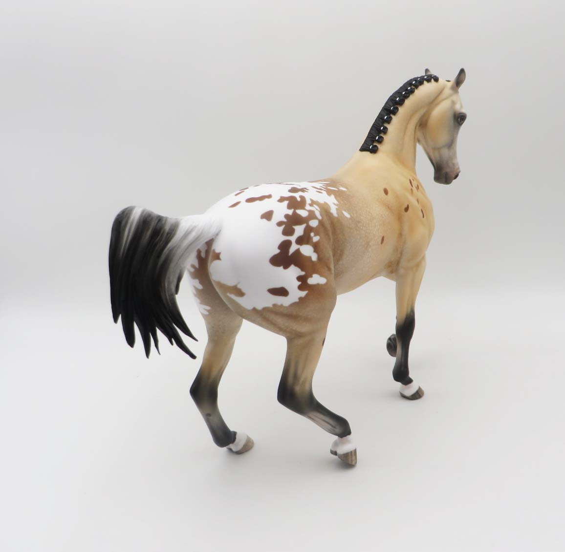 Topenga-OOAK Buckskin Ara-Loosa Mare By Myla Pearce Best Offer 5/15/23