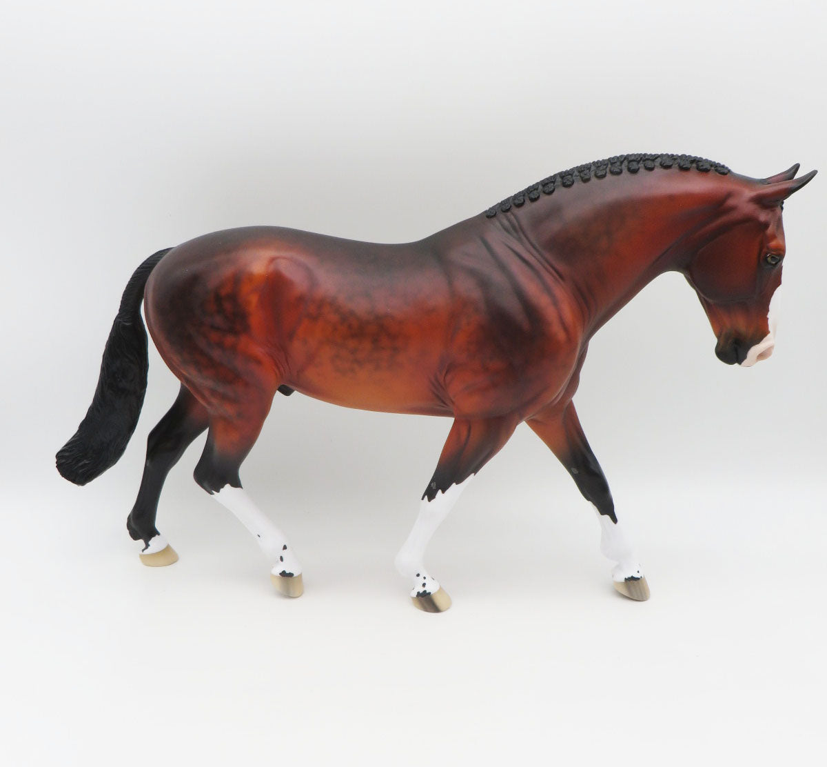 Torches & Pitchforks - OOAK - Sooty Bay Irish Draft Painted By Ellen Robbins - MM22