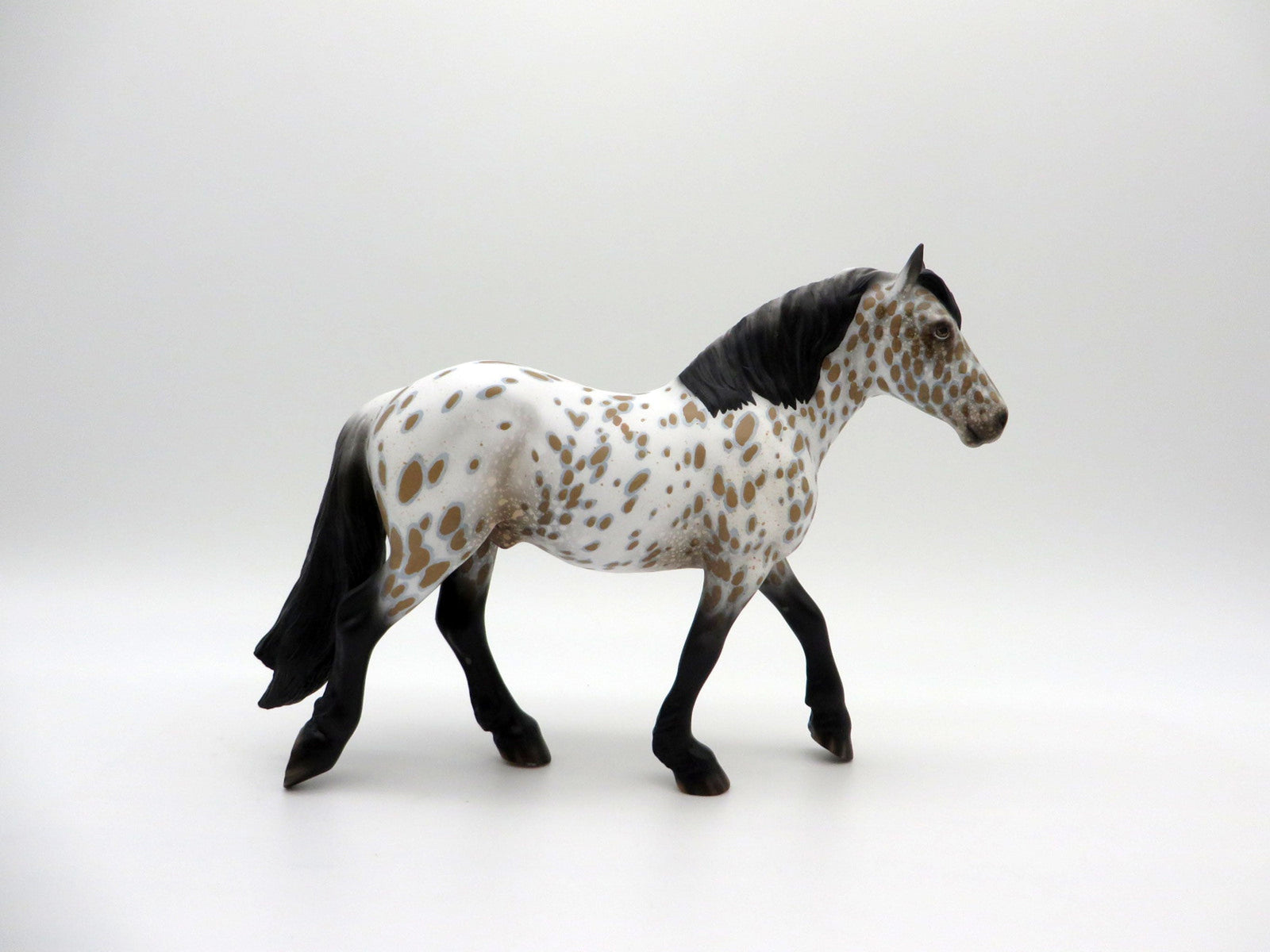 Tornado-OOAK Loud Appaloosa Trotting Drafter  SHCF 2021