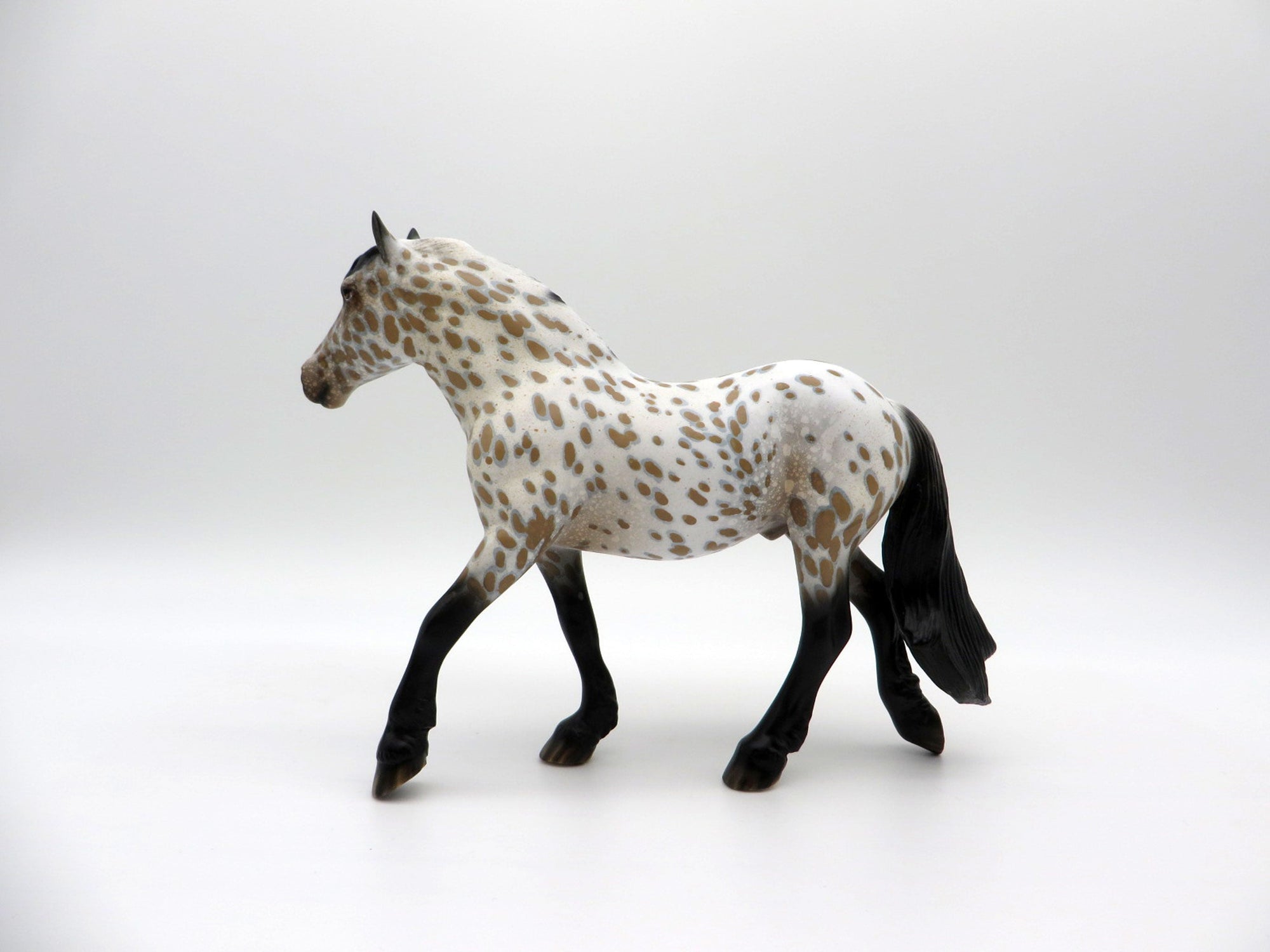 Tornado-OOAK Loud Appaloosa Trotting Drafter  SHCF 2021