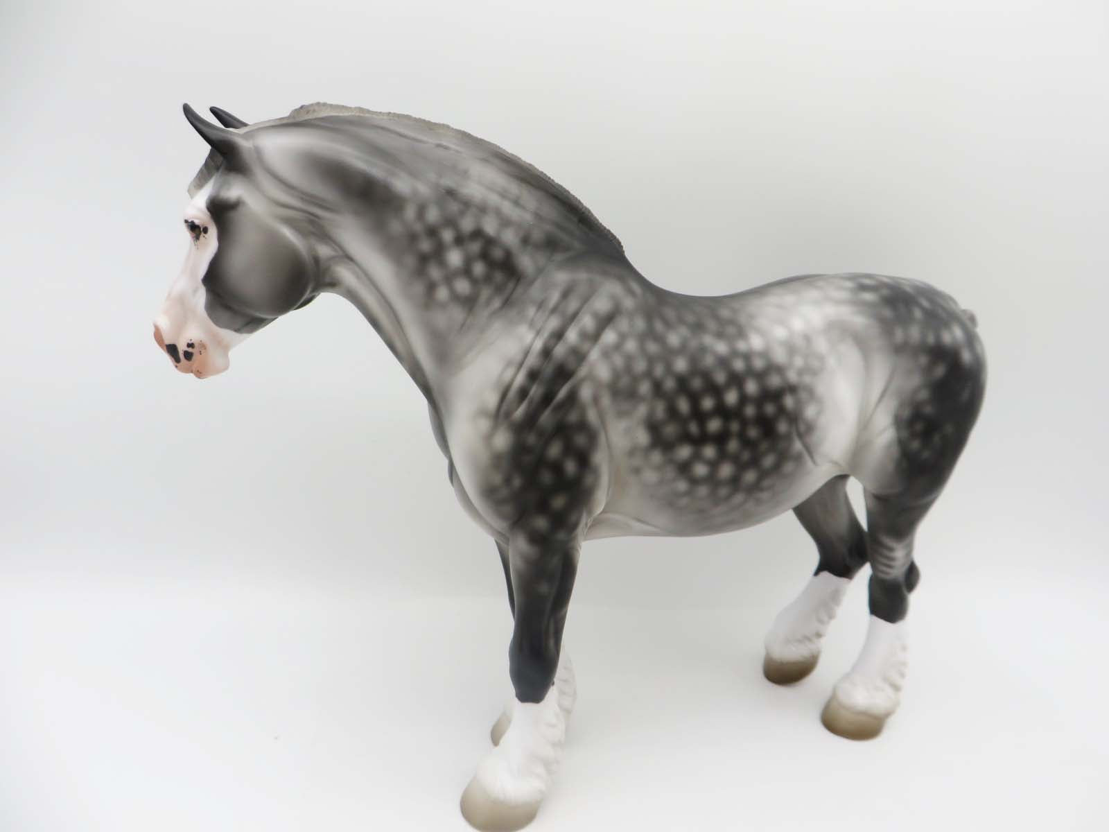 Torrent - OOAK - Dappled Grey Custom Heavy Draft By Jess Hamill - SHCF23