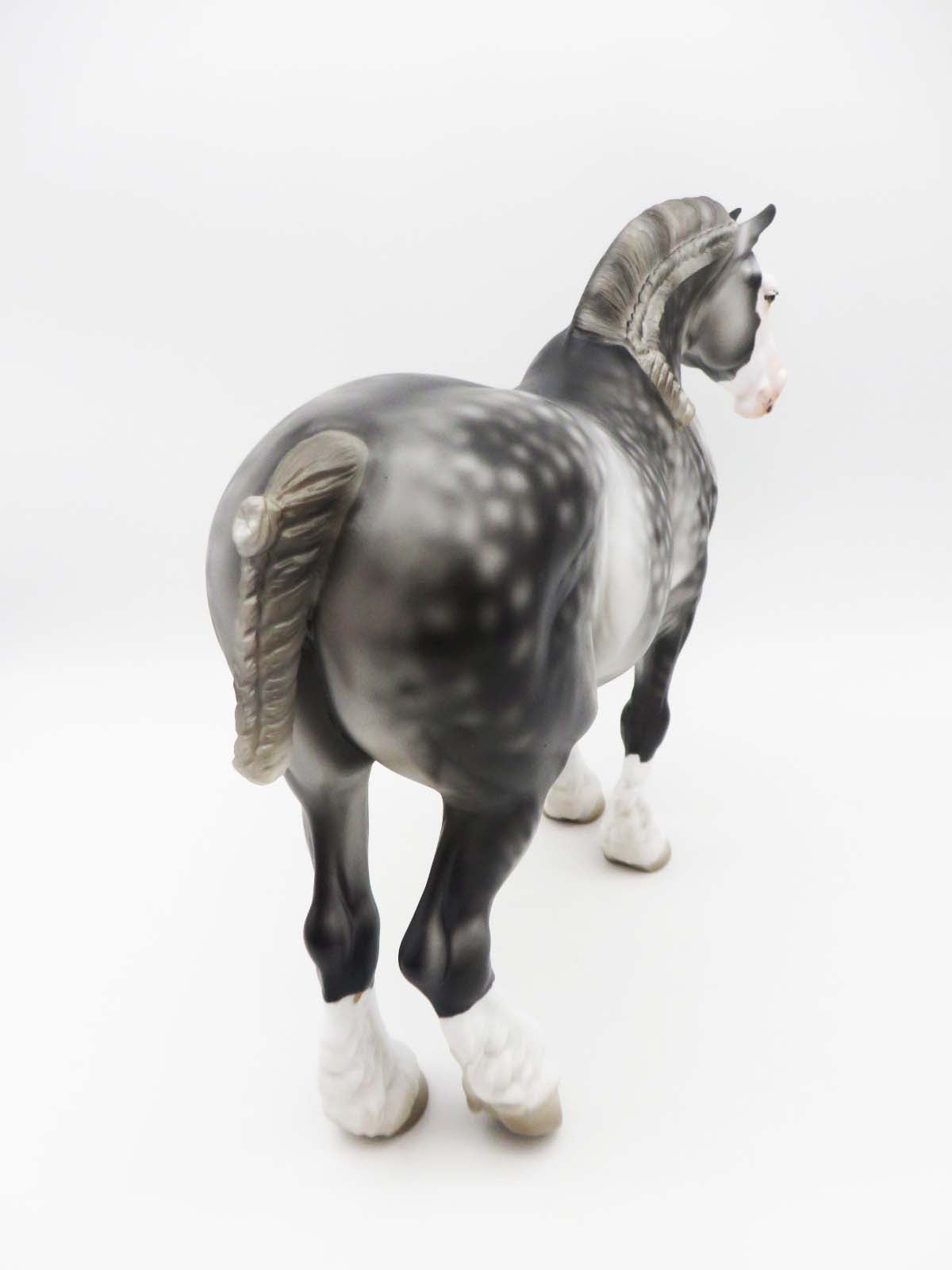 Torrent - OOAK - Dappled Grey Custom Heavy Draft By Jess Hamill - SHCF23