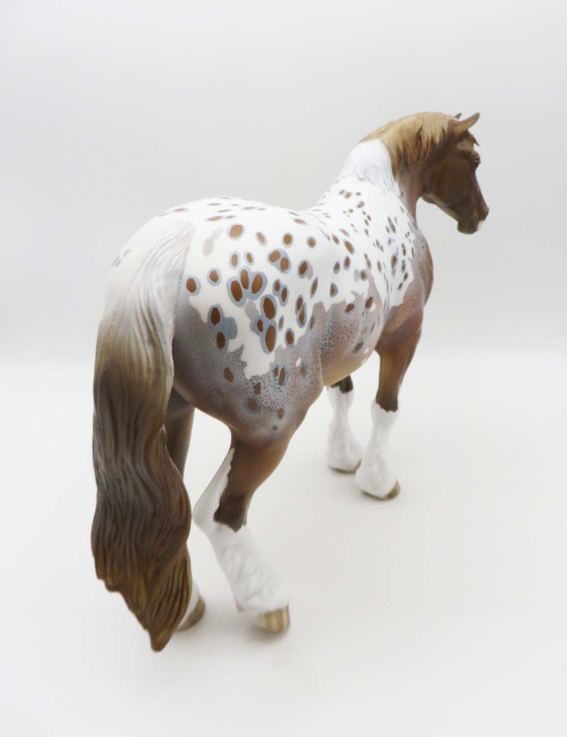 Trailer Park Tornado - OOAK Bay Appaloosa Heavy Draft By Dawn Quick - SHCF23