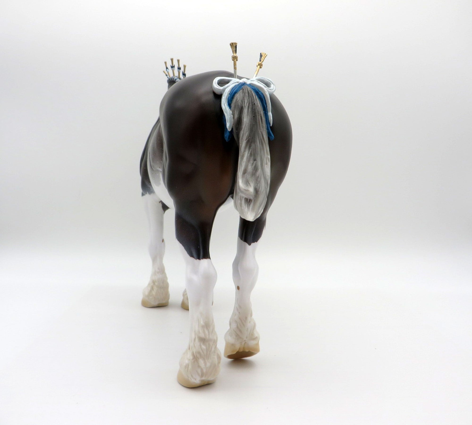 Tranquility- LE-30 Heavy Draft Mare Painted by Carrie Keller EQ 21